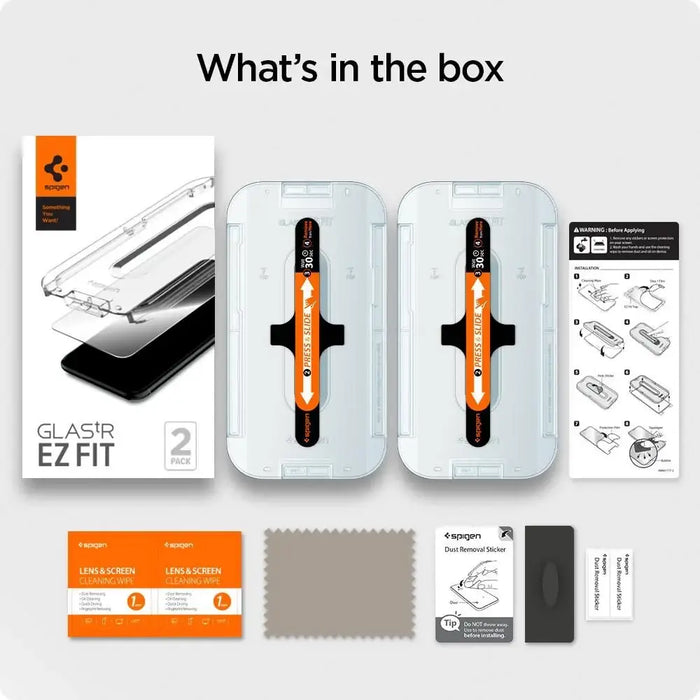 Spigen Glas.tR EZ Fit Tempered Glass for iPhone 12 Pro Max - 2 pcs. - Cell phone tempered glass<<<HurtelXML