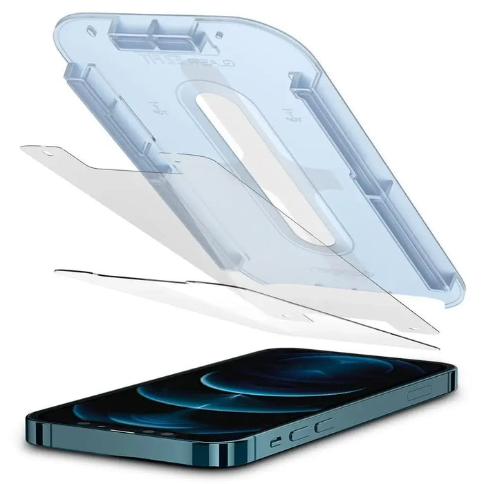 Spigen Glas.tR EZ Fit Tempered Glass for iPhone 12 Pro Max - 2 pcs. - Cell phone tempered glass<<<HurtelXML