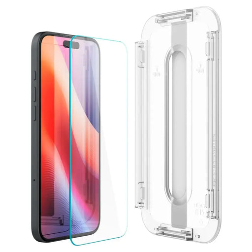 Spigen Glas.tR EZ Fit tempered glass for iPhone 15 / 16 - 2 pcs. - Cell phone tempered glass<<<HurtelXML