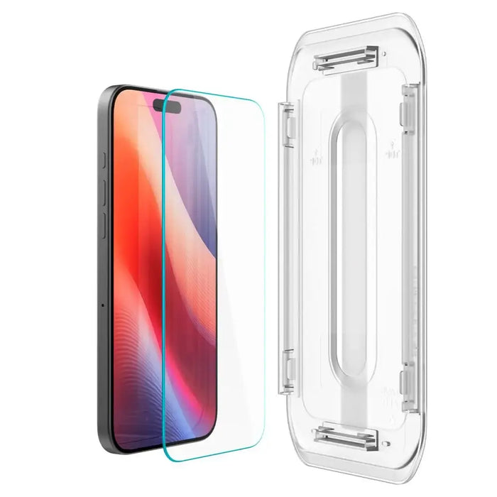 Spigen Glas.tR EZ Fit Tempered Glass for iPhone 16 Pro - Cell phone tempered glass<<<HurtelXML