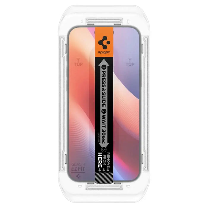 Spigen Glas.tR EZ Fit Tempered Glass for iPhone 16 Pro - Cell phone tempered glass<<<HurtelXML