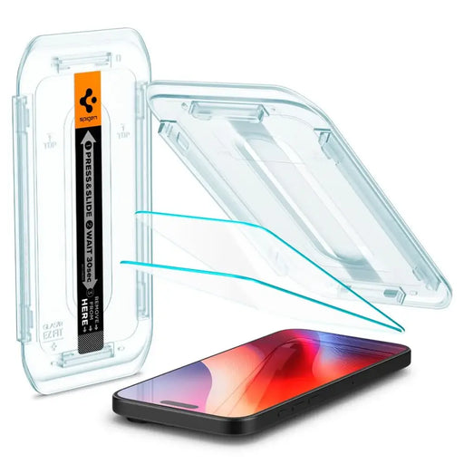 Spigen Glas.tR EZ Fit tempered glass for iPhone 16 Pro Max - 2 pcs. - Cell phone tempered glass<<<HurtelXML