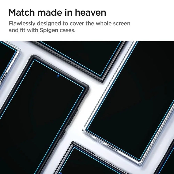 Spigen Glas.tR EZ Fit Tempered Glass for Samsung Galaxy S24 Ultra - 2 pcs. - Cell phone tempered glass<<<HurtelXML