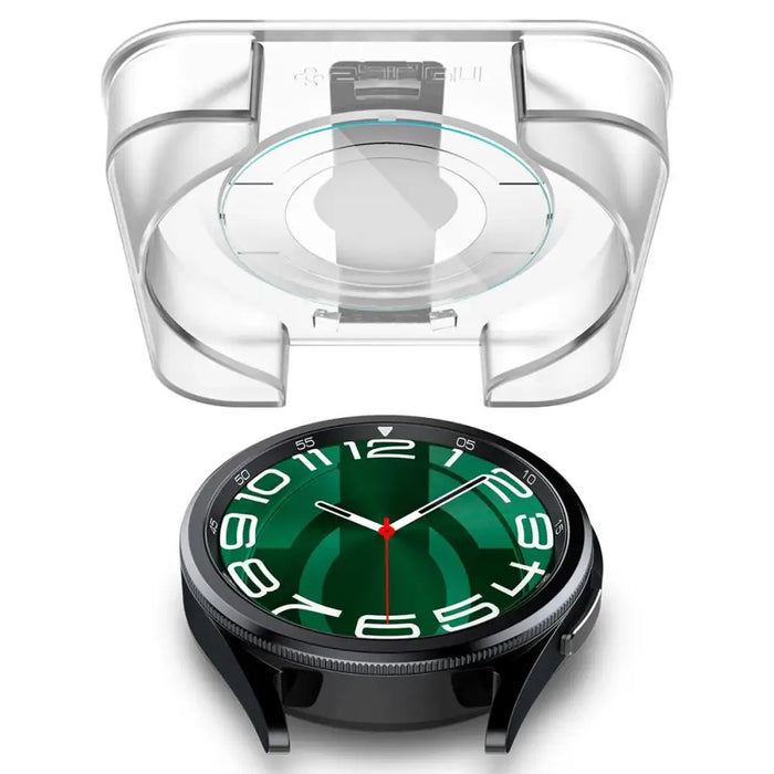 Spigen Glas.tR EZ Fit tempered glass for Samsung Galaxy Watch 6 Classic (47 mm) - 2 pcs. - Cell phone cases