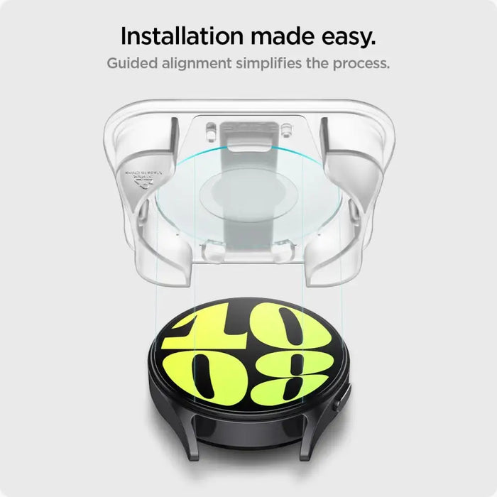 Spigen Glas.tR EZ Fit tempered glass for Samsung Galaxy Watch 7 (44 mm) - 2 pcs. - Cell phone tempered glass<<<HurtelXML