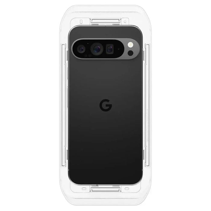 Spigen Glas.tR EZ Fit Tempered Glass with Applicator for Google Pixel 9 / 9 Pro (2 pcs.) - Cell phone tempered