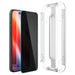 Spigen Glas.tR EzFit Privacy Tempered Glass for iPhone 15/16 with Adapter (2 pcs.) - Cell phone tempered