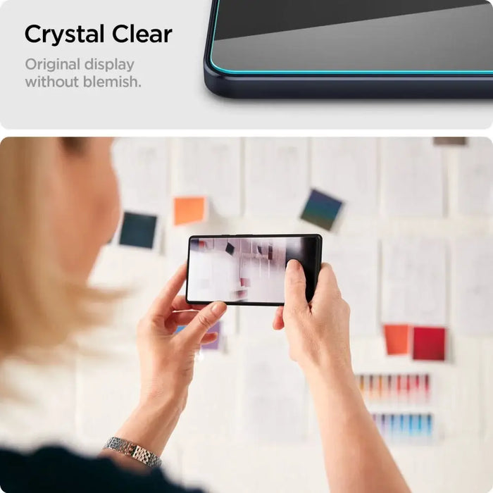 Spigen Glas.tR Slim 2-Pack Tempered Glass for Samsung Galaxy A16 4G / 5G - Transparent - Cell phone tempered