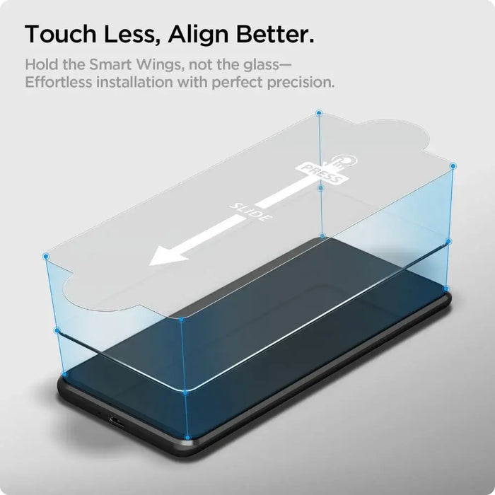 Spigen Glas.tR Slim 2-pack Tempered Glass for Samsung Galaxy Xcover 7 / 7 Pro - Transparent - Cell phone tempered