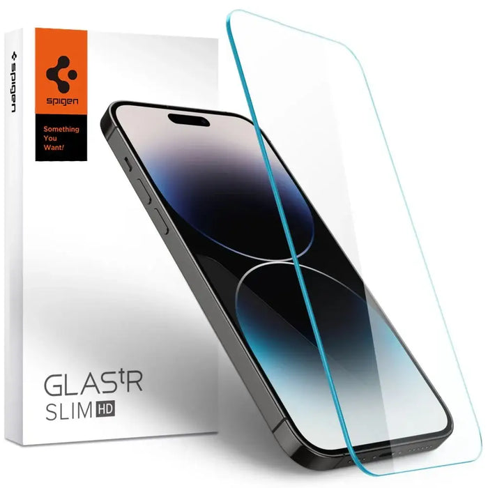 Spigen Glas.tR Slim Tempered Glass for iPhone 14 Pro Max - Cell phone tempered glass<<<HurtelXML