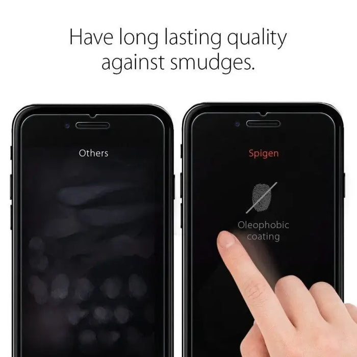 Spigen Glas.tR Slim Tempered Glass for iPhone 7 / 8 / SE 2020 / 2022 - Cell phone tempered glass<<<HurtelXML