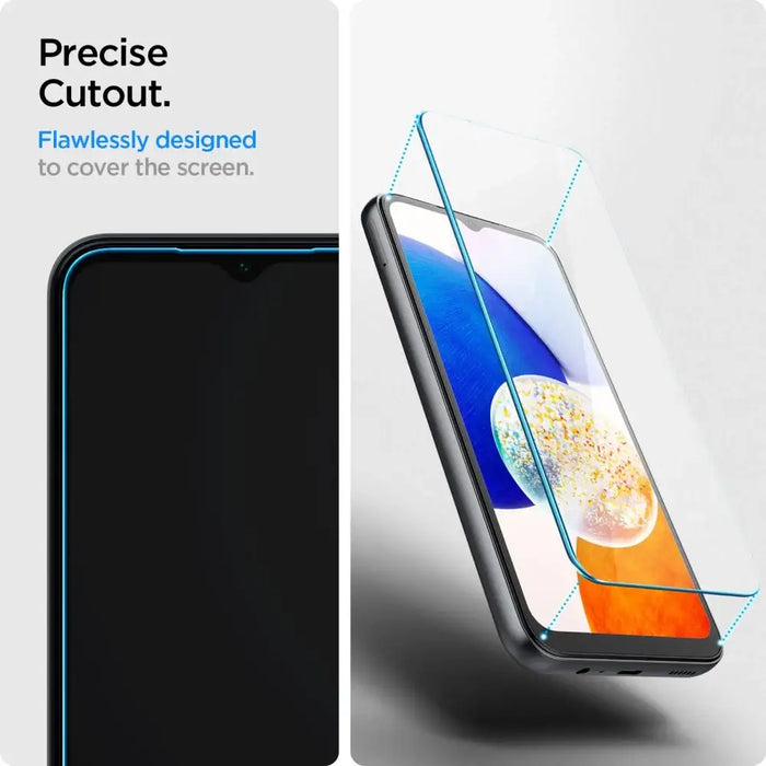 Spigen Glas.tR Slim Tempered Glass for Samsung Galaxy A14 4G / 5G - 2 pcs. - Cell phone tempered glass<<<HurtelXML