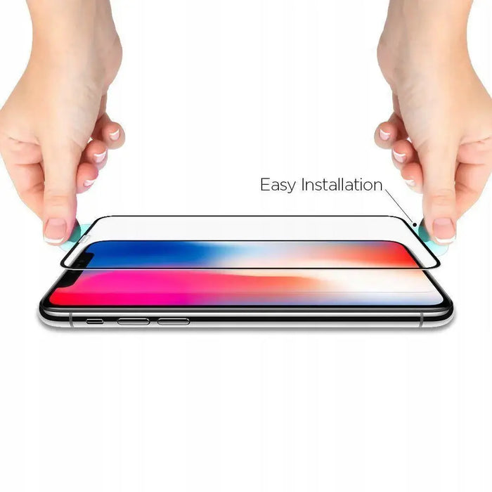 Spigen Glass FC Tempered Glass for iPhone 11 / XR - Black - Cell phone tempered glass<<<HurtelXML