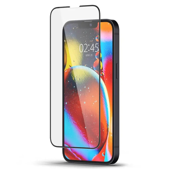 Spigen Glass FC Tempered Glass for iPhone 13 mini - Black - Cell phone tempered glass<<<HurtelXML