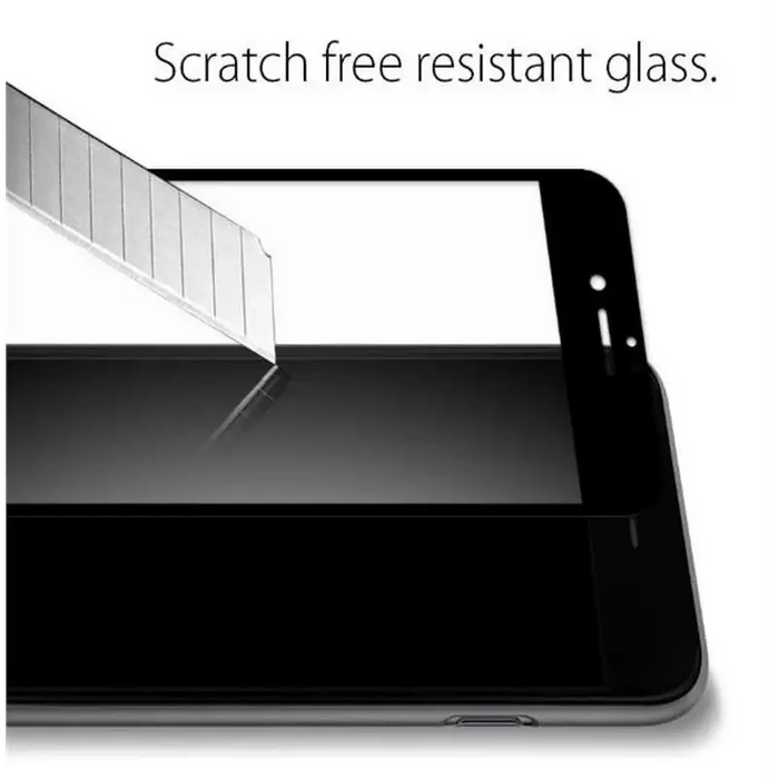Spigen Glass FC Tempered Glass for iPhone 7 / 8 / SE 2020 / 2022 - Black 2 pcs. - Cell phone tempered glass<<<HurtelXML
