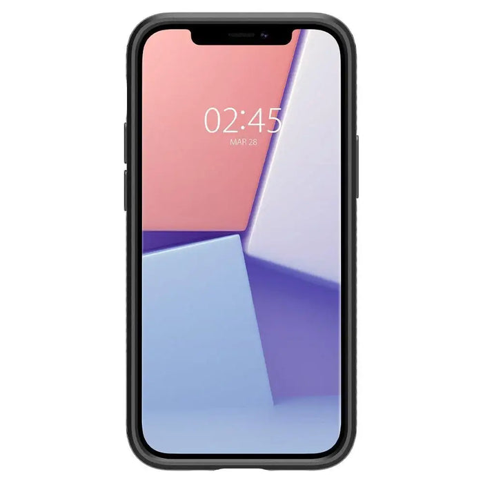 Spigen Liquid Air Case for iPhone 12 mini - Matte Black - Cell phone cases and covers<<<HurtelXML