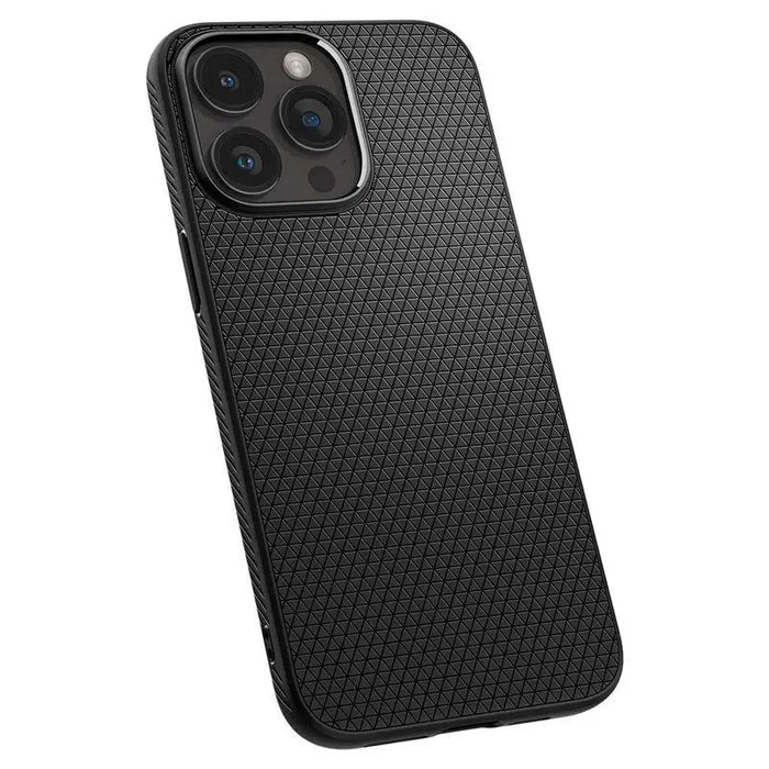 Spigen Liquid Air Case for iPhone 15 Pro Max - Matte Black - Cell phone cases and covers<<<HurtelXML