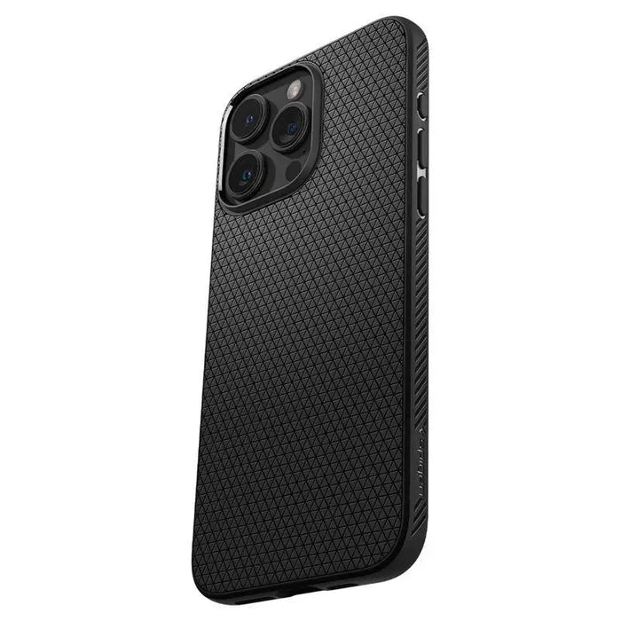 Spigen Liquid Air Case for iPhone 15 Pro Max - Matte Black - Cell phone cases and covers<<<HurtelXML