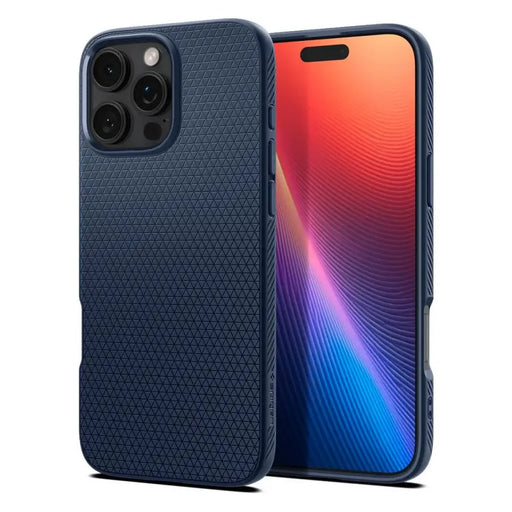 Spigen Liquid Air Case for iPhone 16 Pro - Blue - Cell phone cases and covers<<<HurtelXML