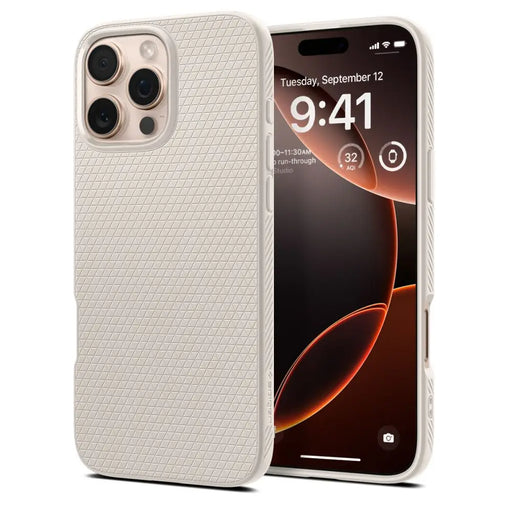 Spigen Liquid Air Case for iPhone 16 Pro Max - Titanium - Cell phone cases and covers<<<HurtelXML