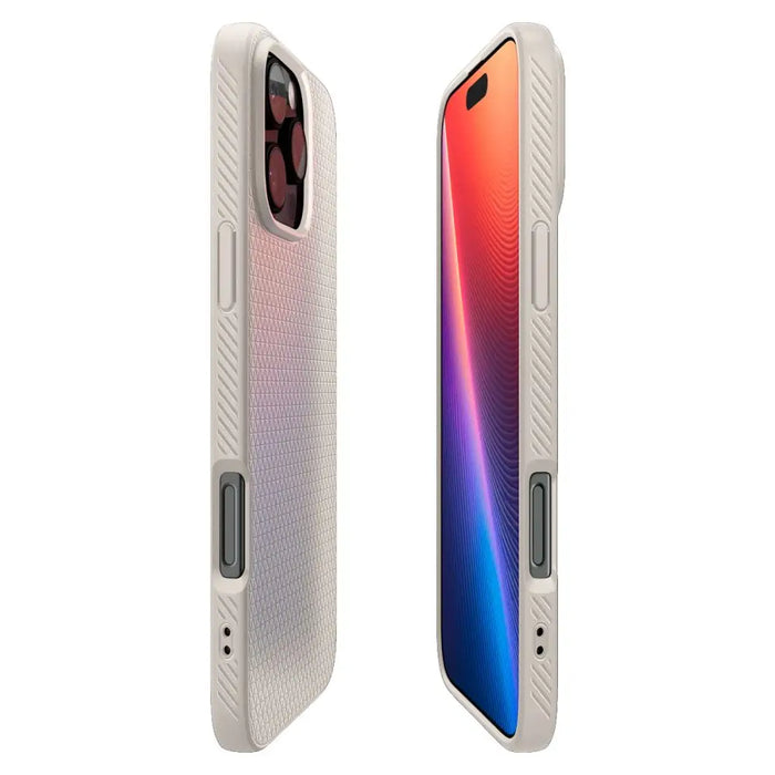 Spigen Liquid Air case for iPhone 16 Pro - titanium - Cell phone cases and covers<<<HurtelXML