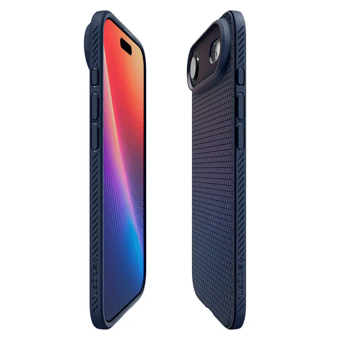 Spigen Liquid Air Case for iPhone 17 Air - Blue - Cell phone cases and covers<<<HurtelXML