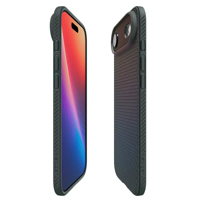 Spigen Liquid Air Case for iPhone 17 Air - Green - Cell phone cases and covers<<<HurtelXML