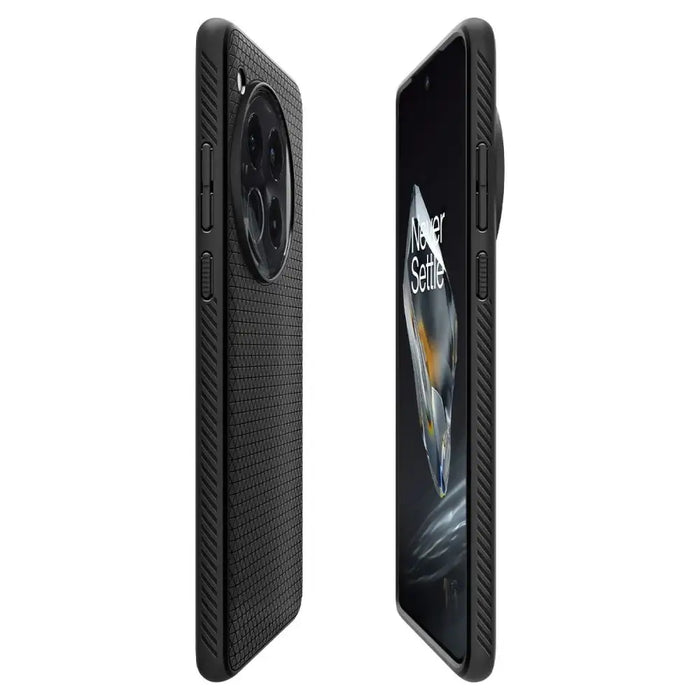 Spigen Liquid Air case for OnePlus 12 - black - Cell phone cases and covers<<<HurtelXML