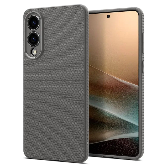 Spigen Liquid Air Case for Samsung Galaxy S25 Edge - Gray - Cell phone cases and covers<<<HurtelXML