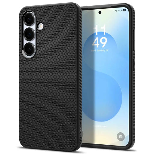 Spigen Liquid Air Case for Samsung Galaxy S25+ - Matte Black - Cell phone cases and covers<<<HurtelXML