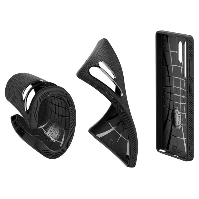 Spigen Liquid Air Case for Samsung Galaxy S25 Ultra - Black - Cell phone cases and covers<<<HurtelXML