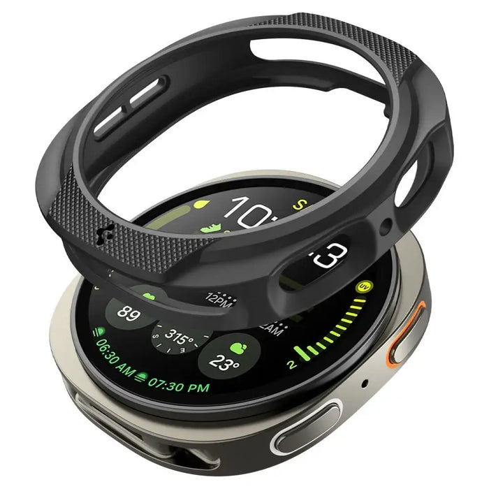 Spigen Liquid Air Case for Samsung Galaxy Watch 8 40mm - Matte Black - Cell phone cases and covers<<<HurtelXML