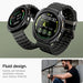 Spigen Liquid Air Case for Samsung Galaxy Watch 8 44mm - Matte Black - Cell phone cases and covers<<<HurtelXML
