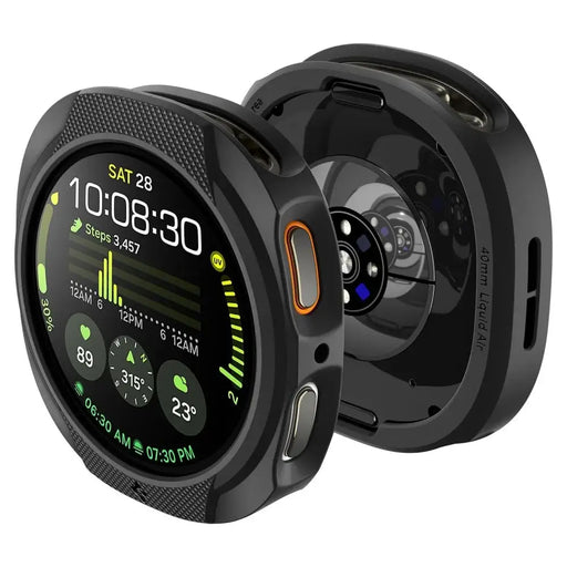 Spigen Liquid Air Case for Samsung Galaxy Watch 8 44mm - Matte Black - Cell phone cases and covers<<<HurtelXML
