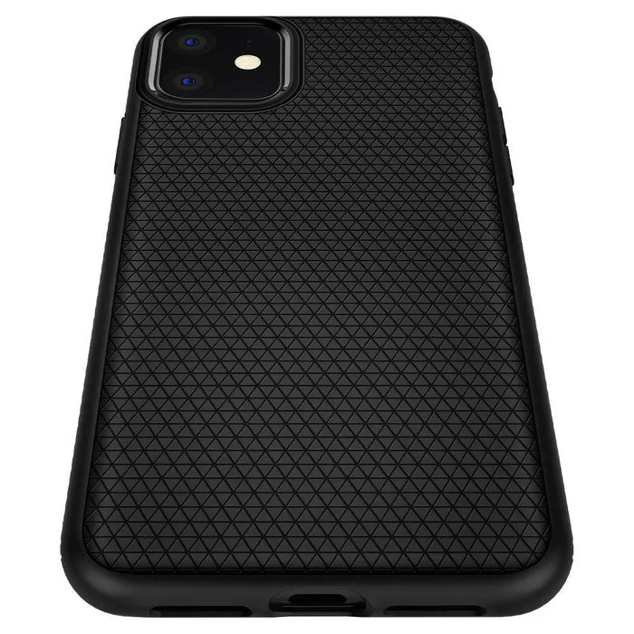Spigen Liquid Air iPhone 11 Case - Matte Black - Cell phone cases and covers<<<HurtelXML