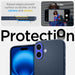Spigen Liquid Air iPhone 16 Case - Blue - Cell phone cases and covers<<<HurtelXML