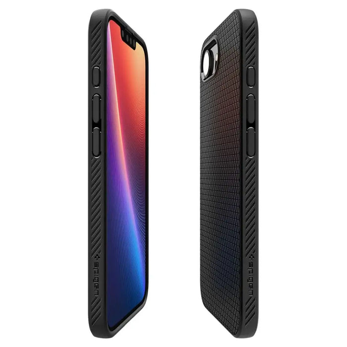 Spigen Liquid Air iPhone 16e Case - Matte Black - Cell phone cases and covers<<<HurtelXML