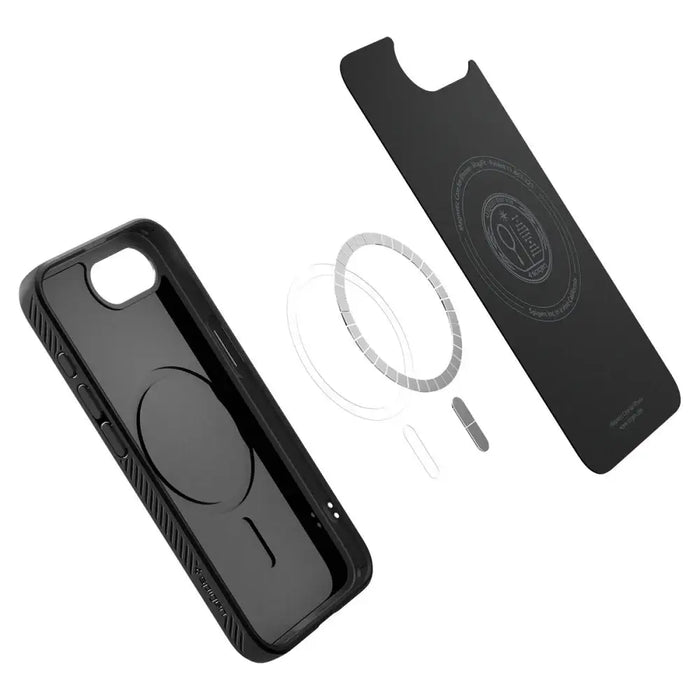 Spigen Liquid Air Mag MagSafe iPhone 16e Case - Matte Black - Cell phone cases and covers<<<HurtelXML