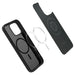 Spigen Liquid Air ’T’ MagSafe case for iPhone 16 Pro - matte black - Cell phone cases and covers<<<HurtelXML