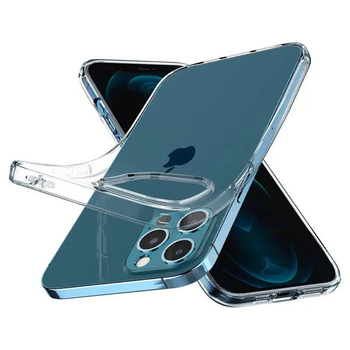 Spigen Liquid Crystal Case for iPhone 12 / iPhone 12 Pro - Transparent - Cell phone cases and covers<<<HurtelXML