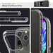 Spigen Liquid Crystal Case for iPhone 12 / iPhone 12 Pro - Transparent - Cell phone cases and covers<<<HurtelXML