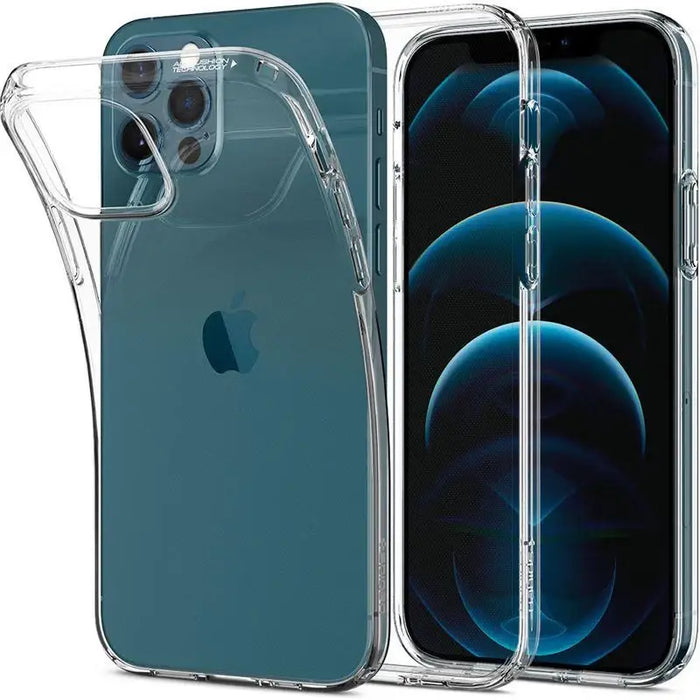 Spigen Liquid Crystal Case for iPhone 12 / iPhone 12 Pro - Transparent - Cell phone cases and covers<<<HurtelXML