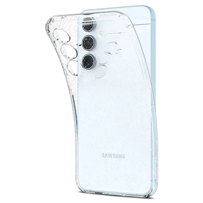 Spigen Liquid Crystal Case for Samsung Galaxy A55 5G - Clear Glitter - Cell phone cases and covers<<<HurtelXML