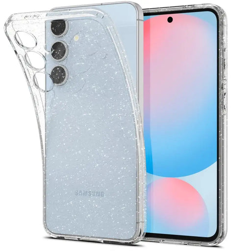 Spigen Liquid Crystal Case for Samsung Galaxy S24 FE - Clear-Glitter - Cell phone cases and covers<<<HurtelXML