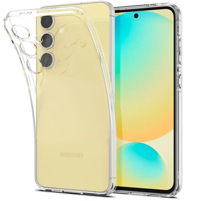 Spigen Liquid Crystal Case for Samsung Galaxy S24 FE Crystal - Transparent - Cell phone cases and covers<<<HurtelXML