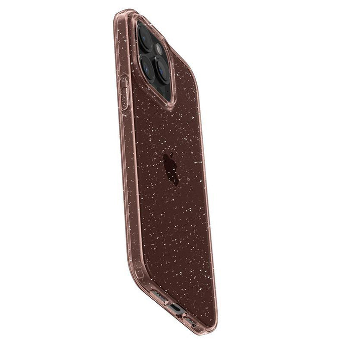 Spigen Liquid Crystal Glitter iPhone 15 Pro Max Case - Pink/Clear - Cell phone cases and covers<<<HurtelXML