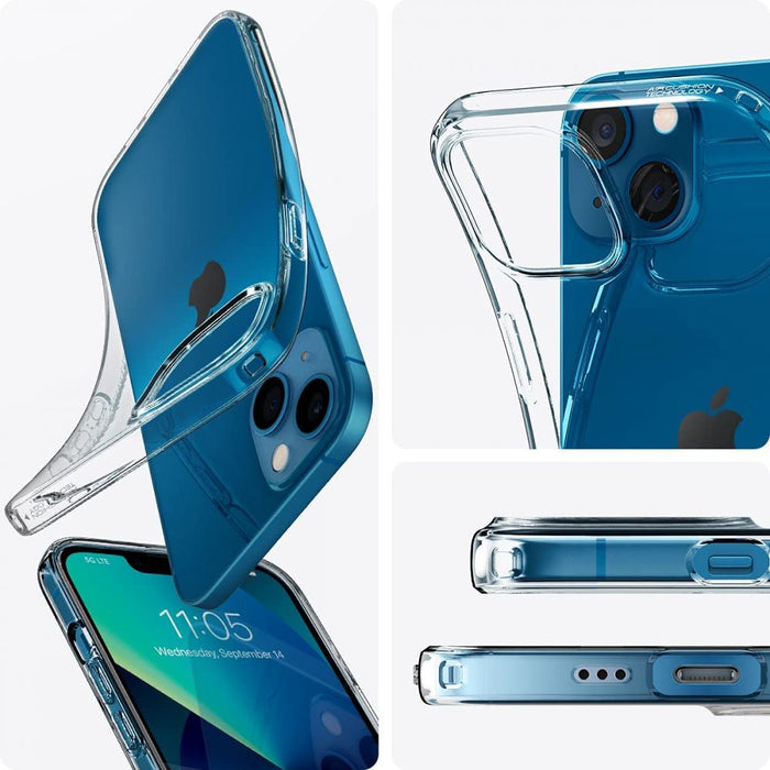 Spigen Liquid Crystal iPhone 13 Case - Clear - Cell phone cases and covers<<<HurtelXML