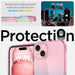 Spigen Liquid Crystal iPhone 15 Case - Pink/Blue - Cell phone cases and covers<<<HurtelXML