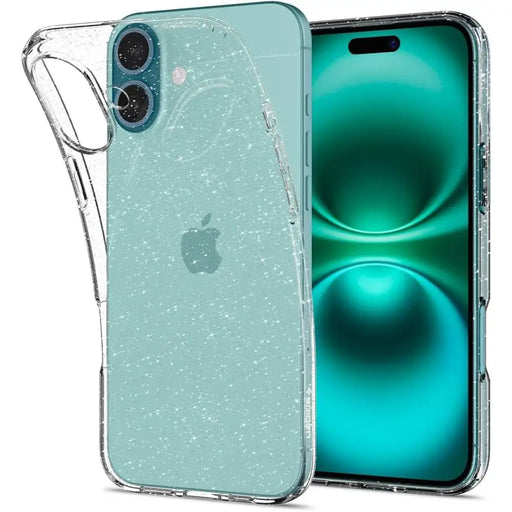Spigen Liquid Crystal iPhone 16 Plus Case - Clear Glitter - Cell phone cases and covers<<<HurtelXML