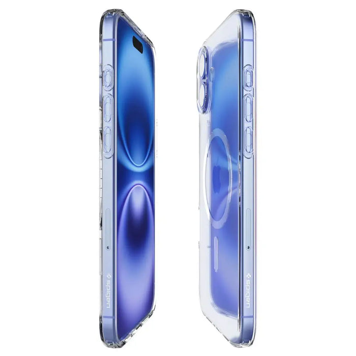 Spigen Liquid Crystal Mag Case with MagSafe for iPhone 16 - Clear - Cell phone cases and covers<<<HurtelXML